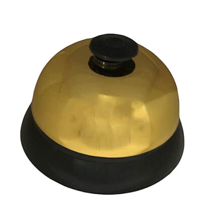 زنگ روميزي روكش كروم